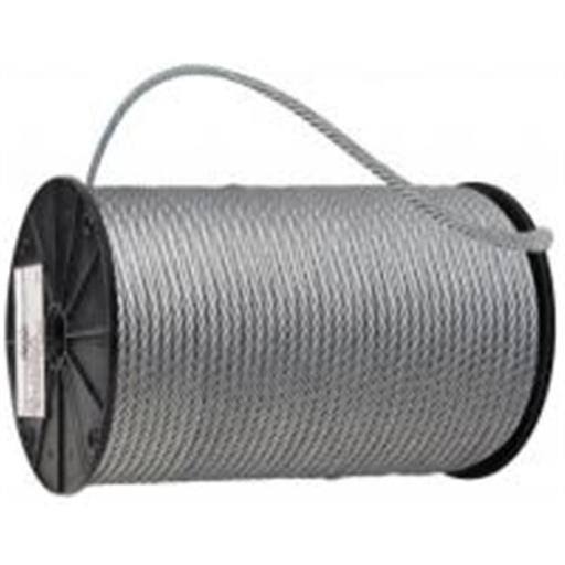 Galvanized Aircraft Cable 0.18 in. x 250 ft. E580004
