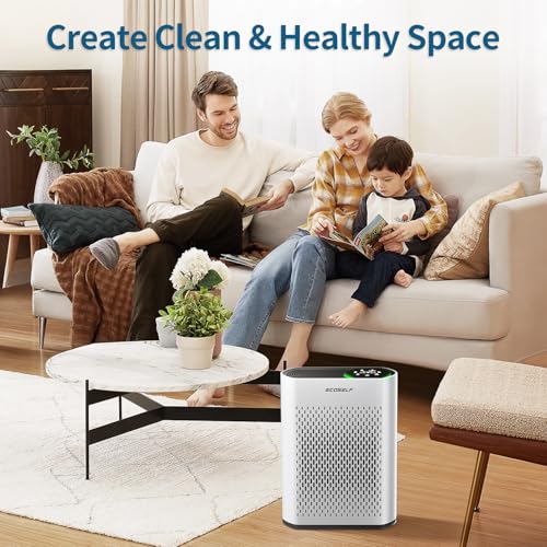 White Air Purifier for Large Room up to 2400 Ft² G53072