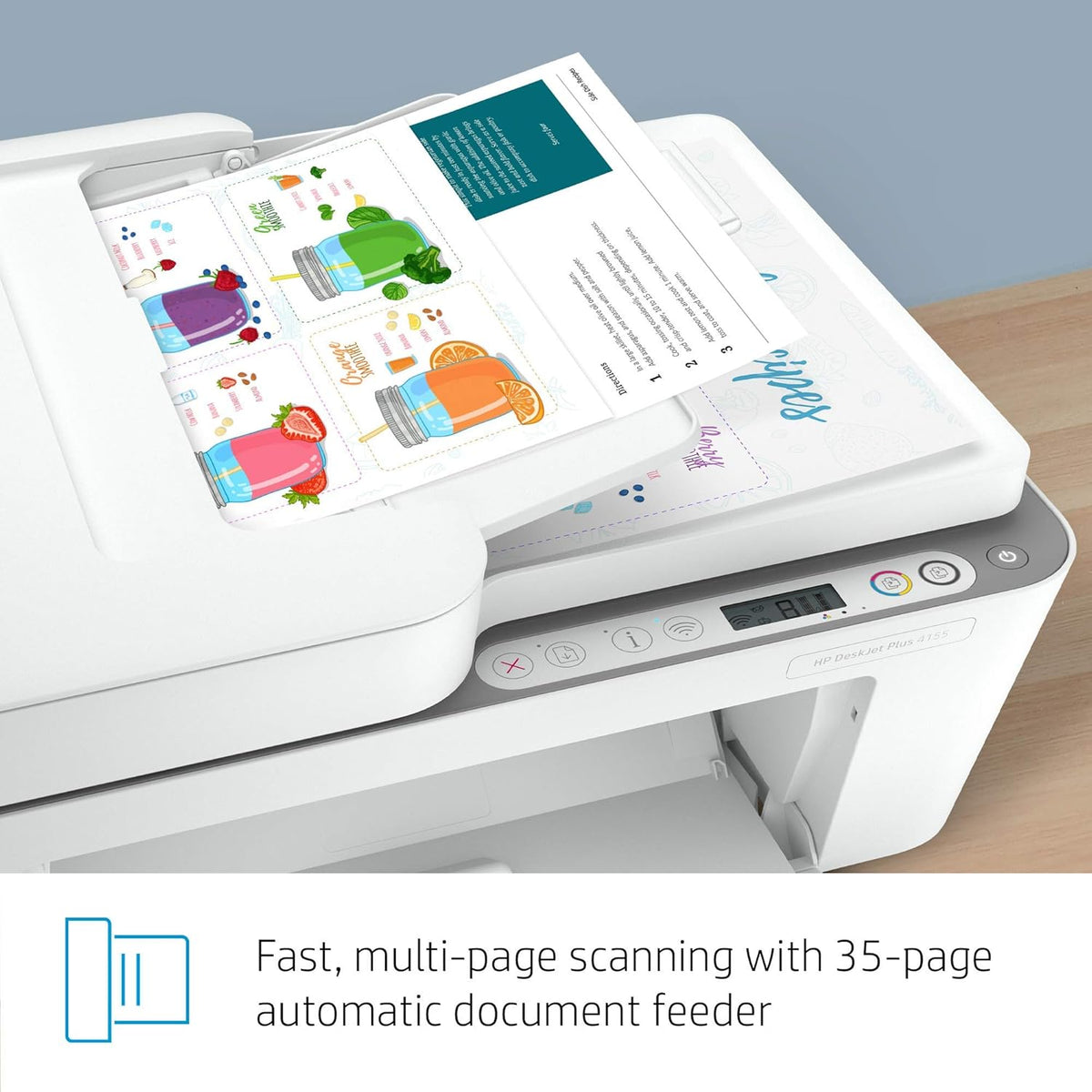 Wireless All-in-One Printer with Auto Document Feeder H378