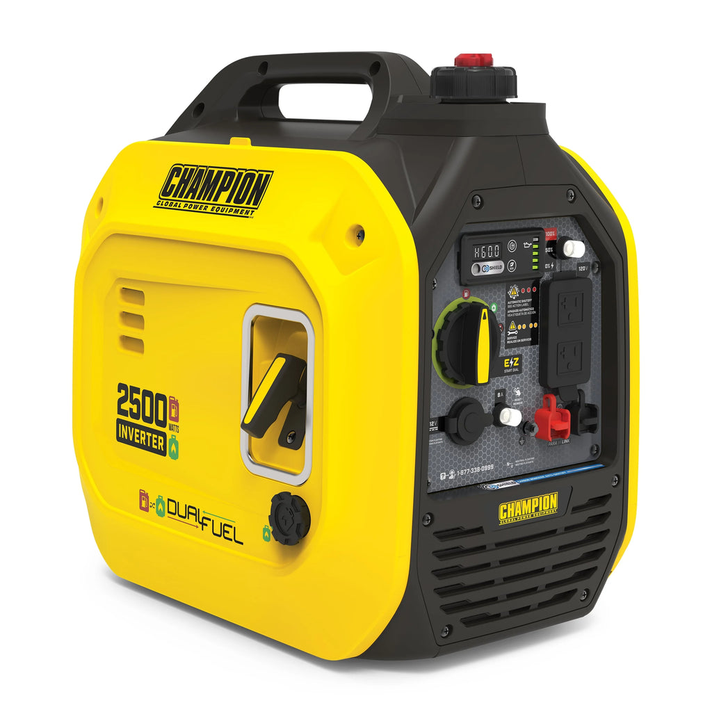 2500-Watt Dual Fuel Portable Inverter Generator B1512