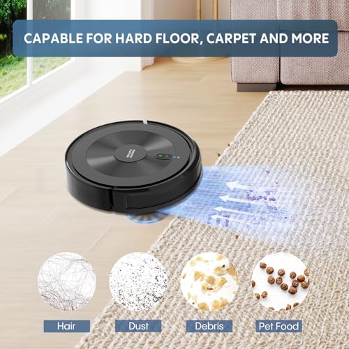 Slim Robot Vacuum and Mop Combo with 120 Mins Runtime Y1726