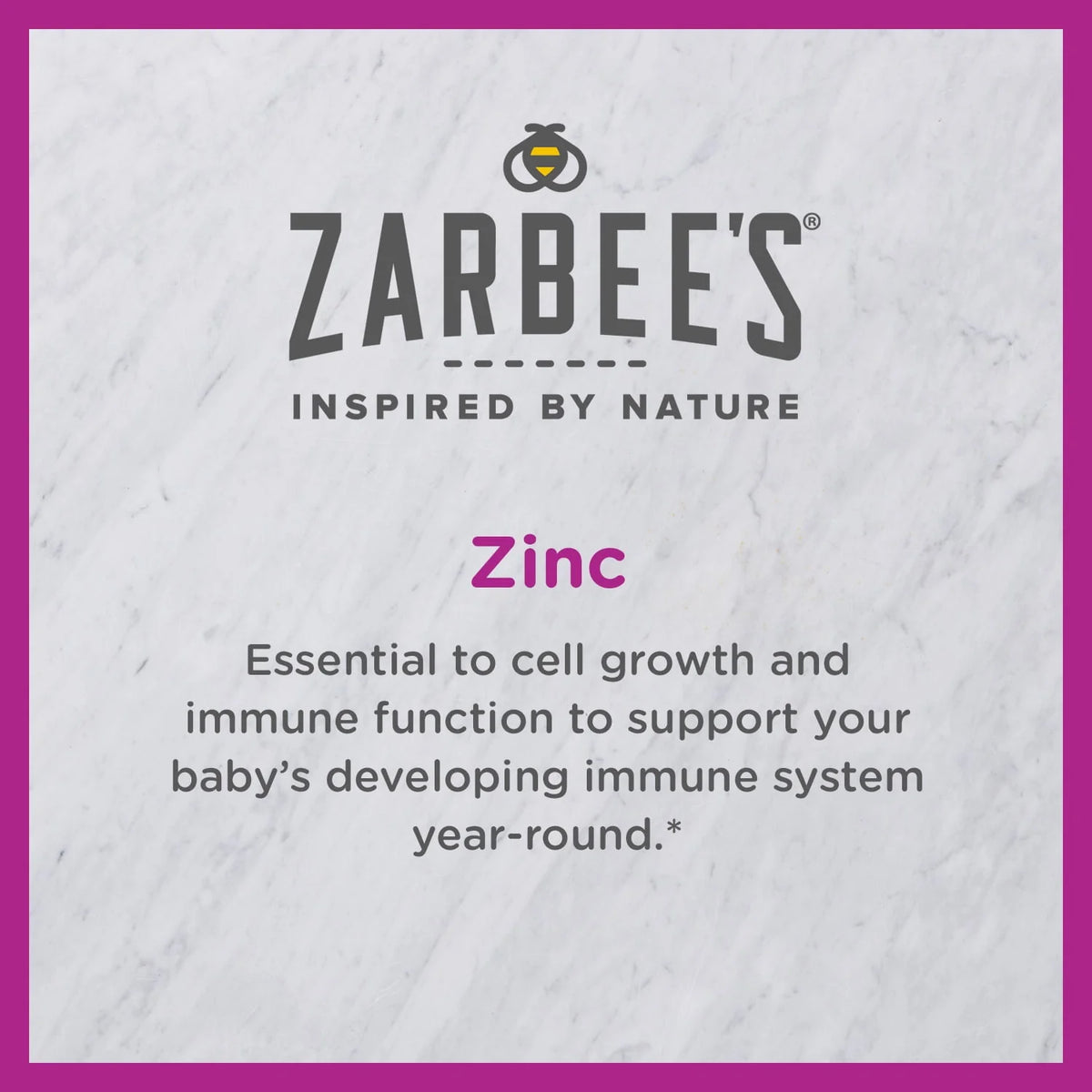 Grape 2oz Baby Immune Support with Zinc I330023