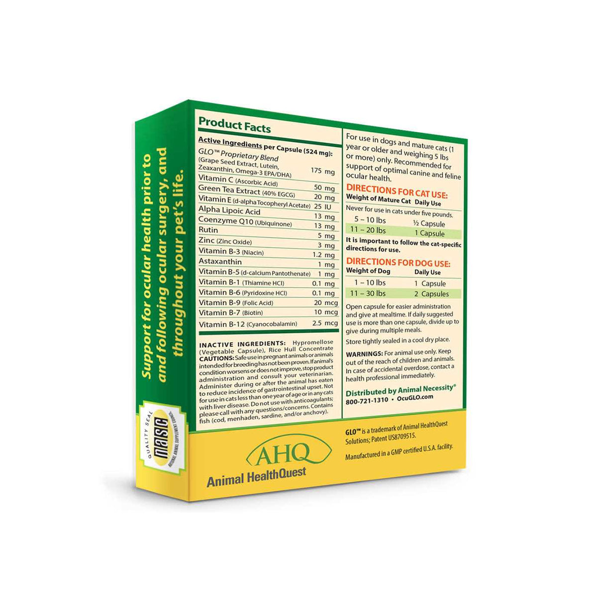 Ocu-GLO Powder Blend Vision Supplement I8626