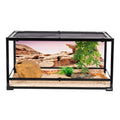 Glass Reptile Terrarium 50 Gallon 36" x 18" x 18" with Screen Ventilation X996