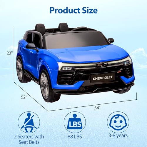 2 Seater Ride On Car with Parent Remote Control P334