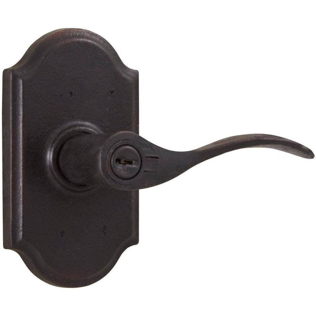 Oil Rubbed Bronze Entry Lock Q12322