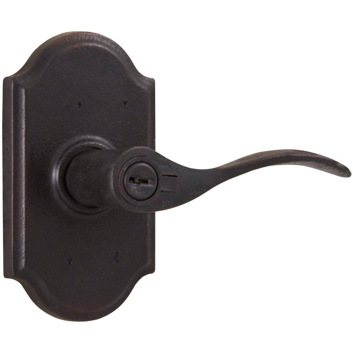 Oil Rubbed Bronze Entry Lock Q12322