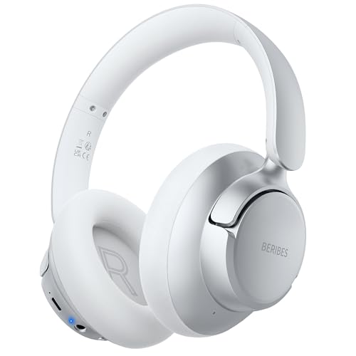 Hybrid Active Noise Cancelling Headphones with Transparent Modes, 70H Playtime Bluetooth Wireless with Mic, 3.5MM Cable, Soft Earpads, Fast Charging, Black Q29526