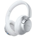 Hybrid Active Noise Cancelling Headphones with Transparent Modes, 70H Playtime Bluetooth Wireless with Mic, 3.5MM Cable, Soft Earpads, Fast Charging, Black Q29526
