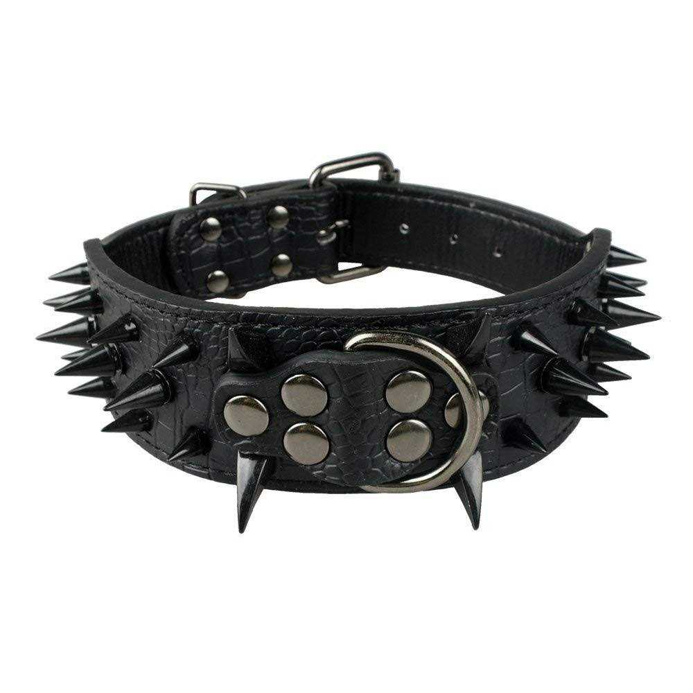 2 Inch Leather Dog Collar K149