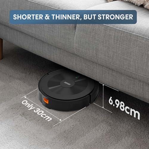 Slim Robot Vacuum and Mop Combo with 120 Mins Runtime Y1726