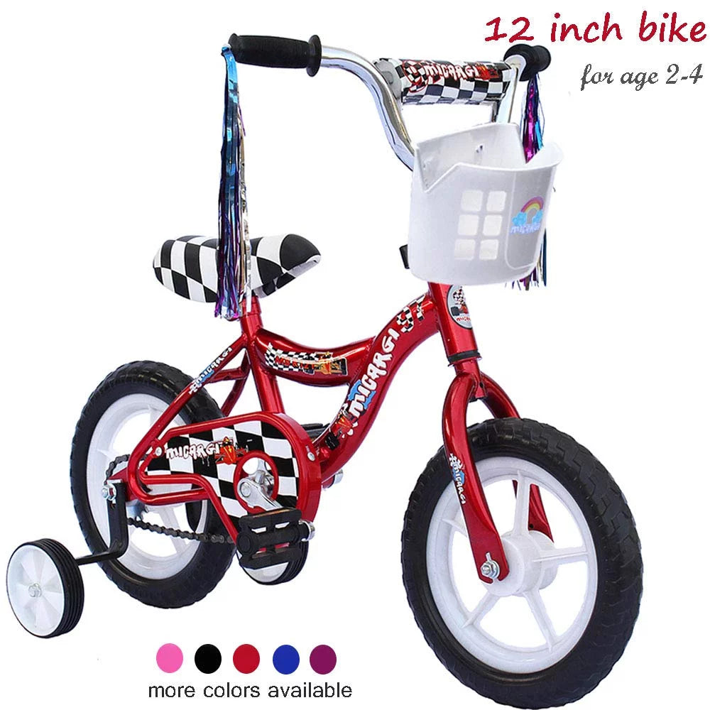 12 Kid's Beginner Bicycle Foam Tire Red F2832