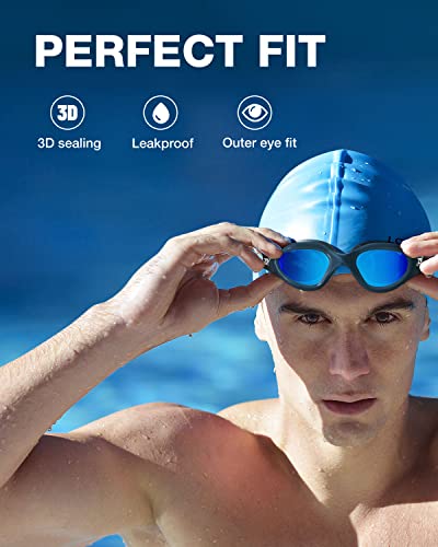 Polarized Anti Fog Anti UV Swimming Goggles H17048