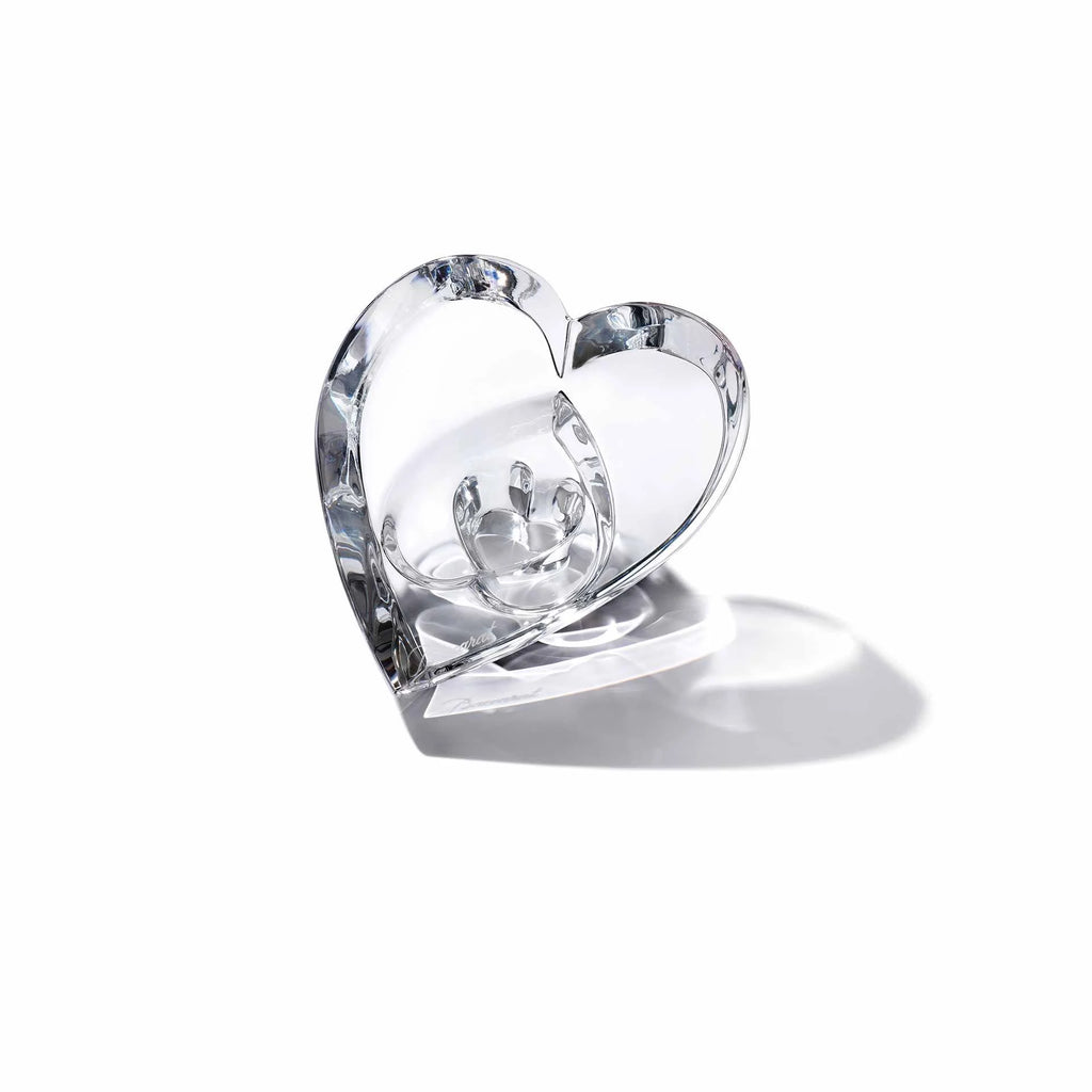 Clear Three Stacked Hearts C726