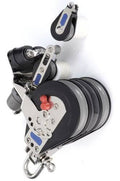 75 mm Ratchet Triple Swivel with Double Cam and Two 28 Blocks Sheave V720522