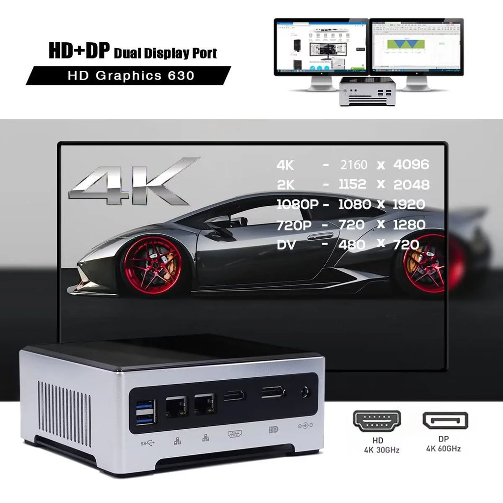 Mini PC Octa Core i9 10880H 16GB RAM 1TB SSD O78679