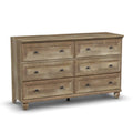 6 Drawer Lintel Oak Dresser B304985