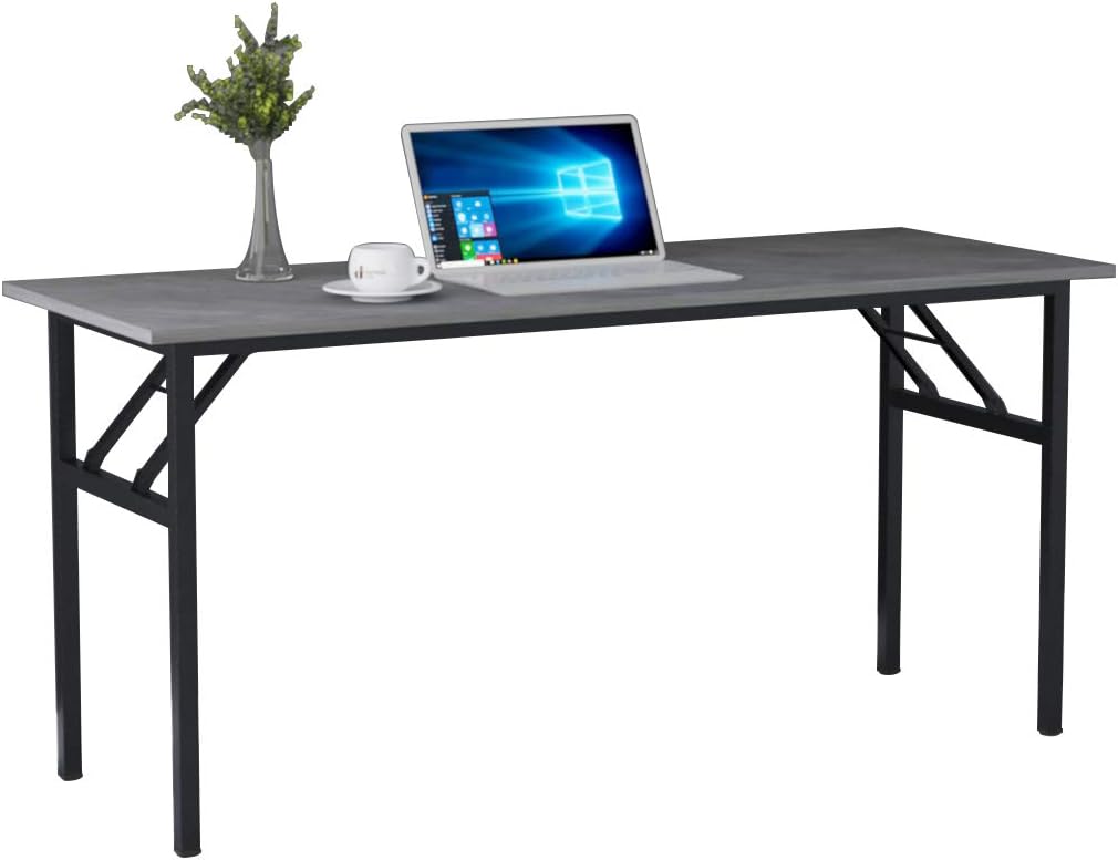 White Compact Folding Desk Z319686