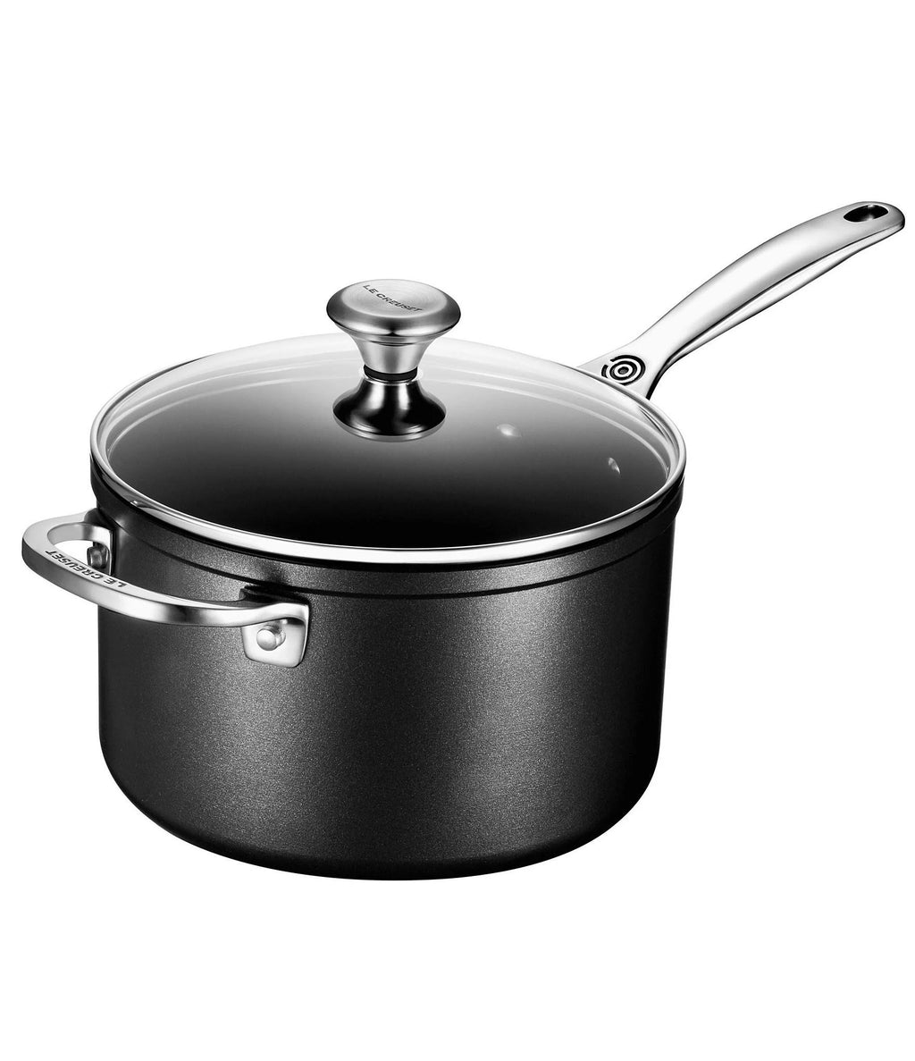 4 Qt. Toughened Nonstick Saucepan with Glass Lid R7025