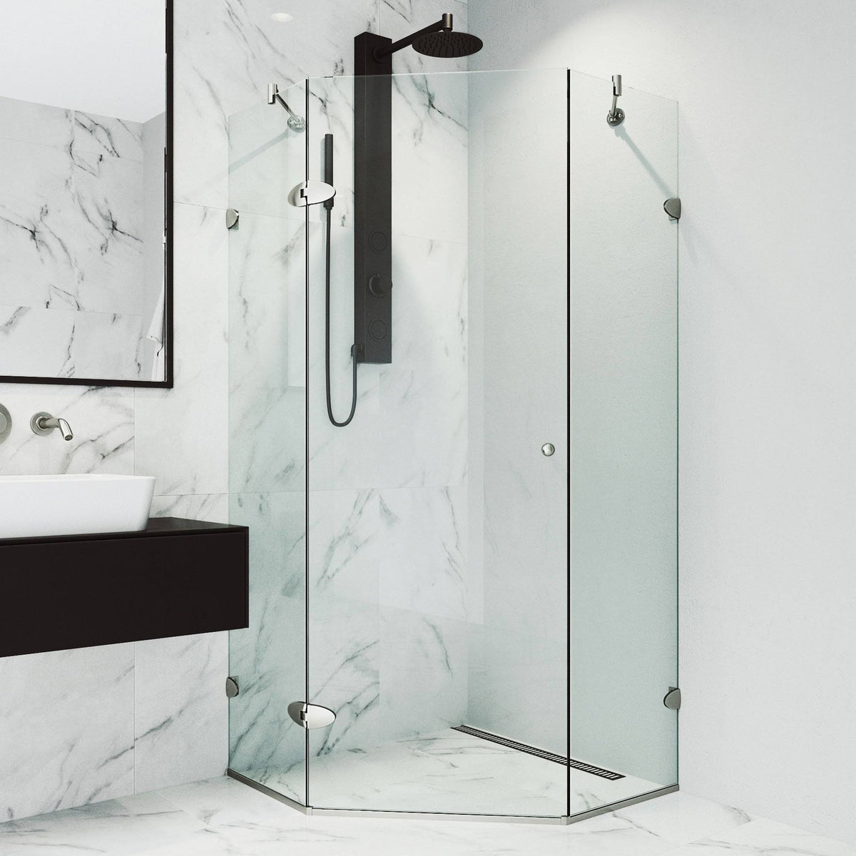 Frameless Neo-Angle Shower Enclosure N19953