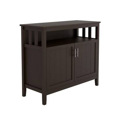 Brown Double Door Storage Accent Cabinet H6529