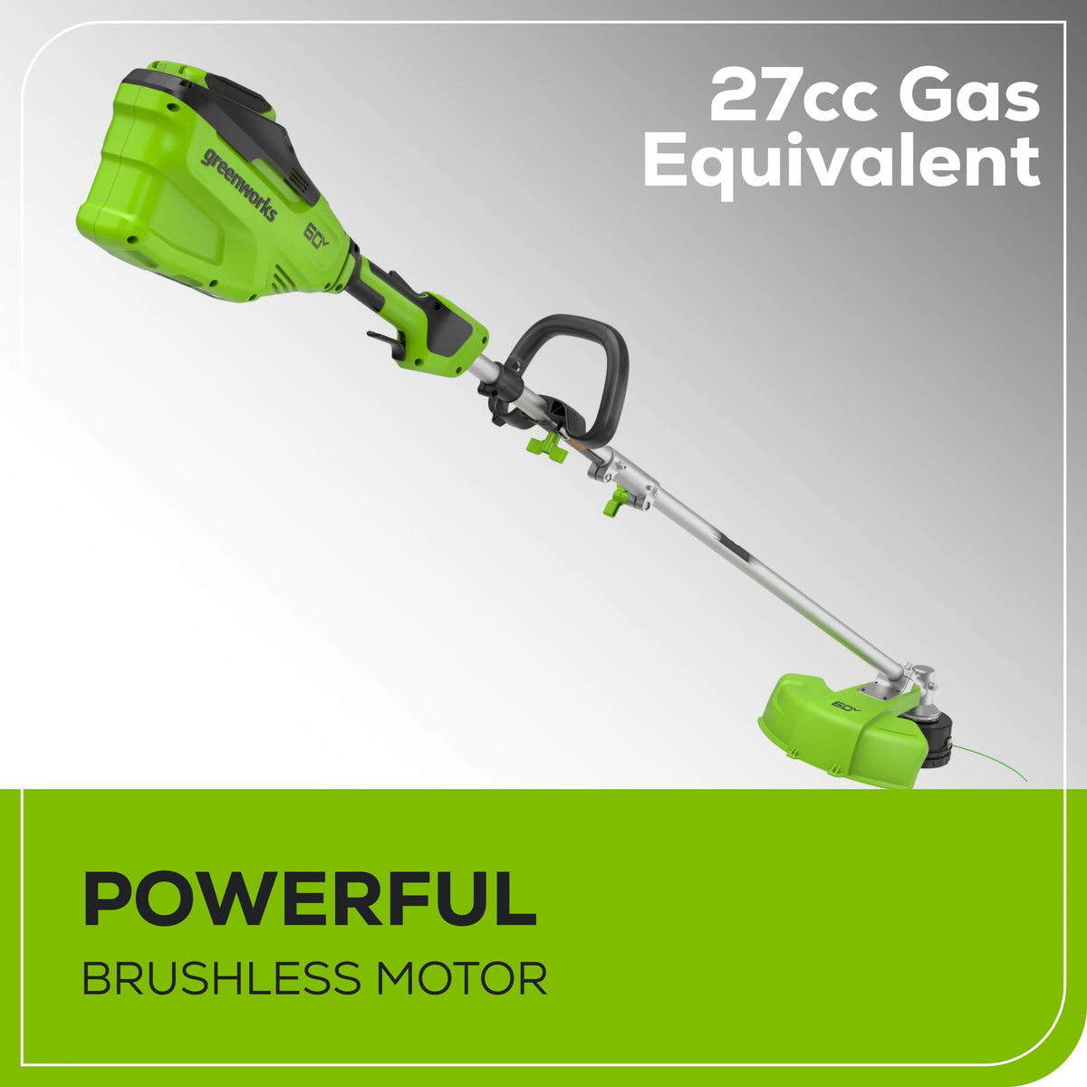60V 16 String Trimmer with 4.0 Ah Battery & 3 Amp Charger V85125