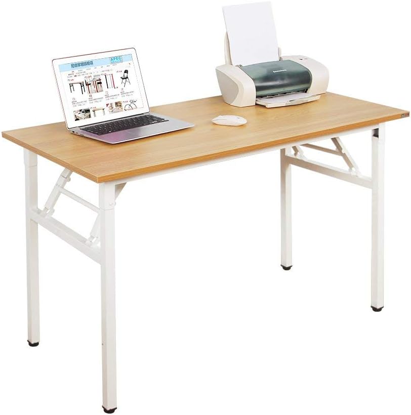 White Compact Folding Desk Z319686