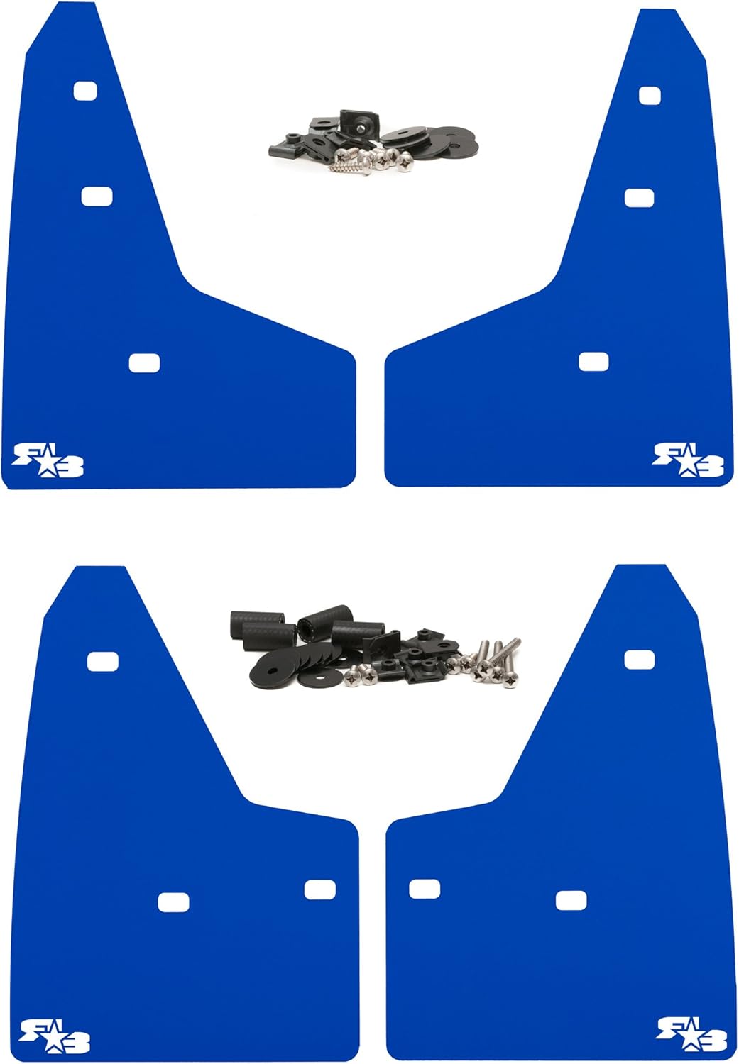 Black Mud Flaps Set of 4 C3987