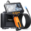 5 Megapixels Auto-Focus Inspection Camera with 5 inches IPS HD Screen, 10ft Waterproof Flexible Cable, LED Flashlight, Case, 32GB Card P70454