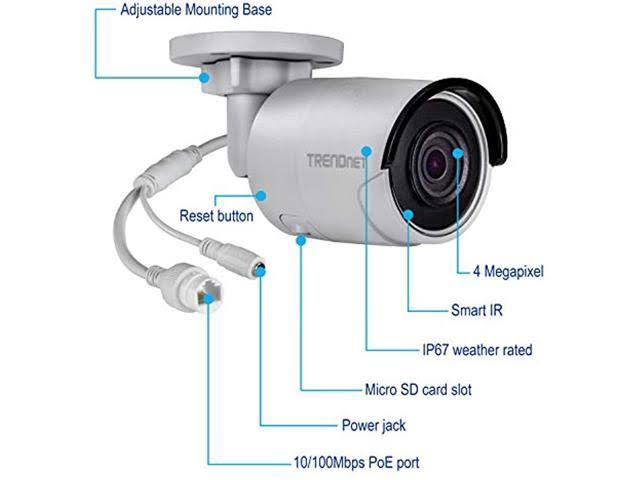 4 MP Weatherproof Network Camera B386969