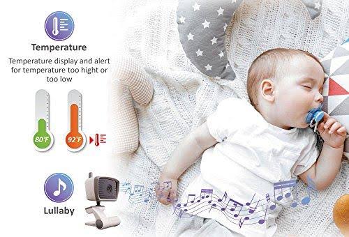 4.3 Inches LCD Video Baby Monitor with 2 Portable Cameras Z778316