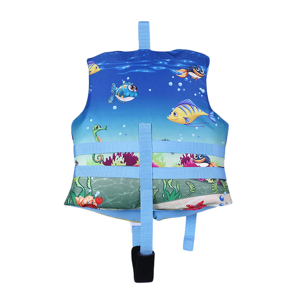 Cartoon Swim Vest with Adjustable Safety Strap Q759737