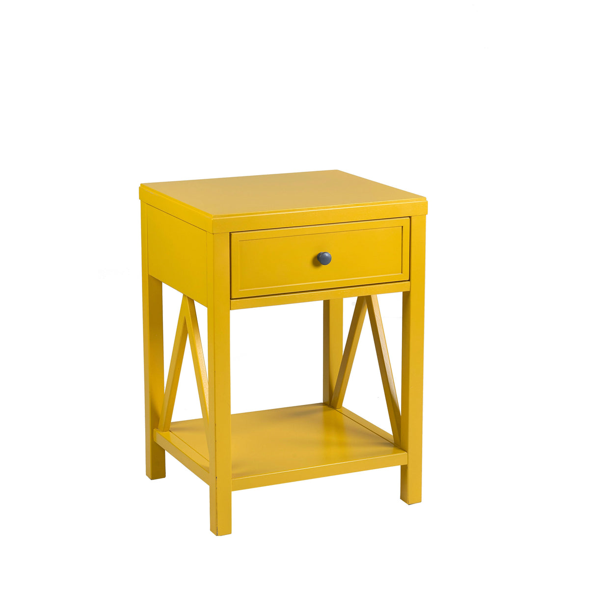 Acacia Wood End Table A10757