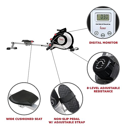 Magnetic Rowing Machine with 8-Level Resistance N43046