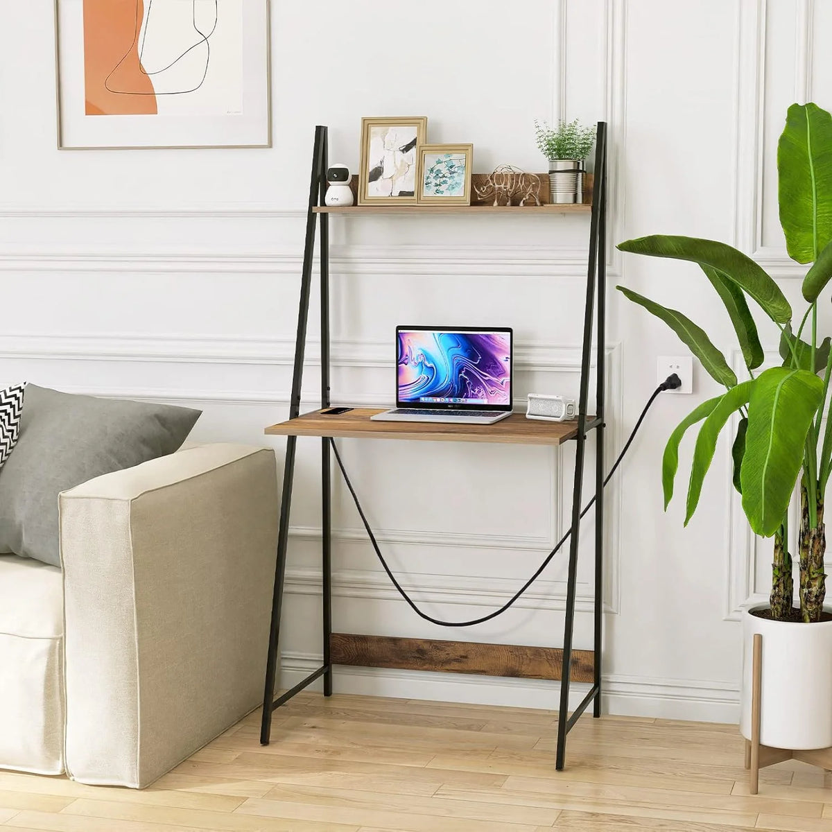 Computer Desk with Storage E38067