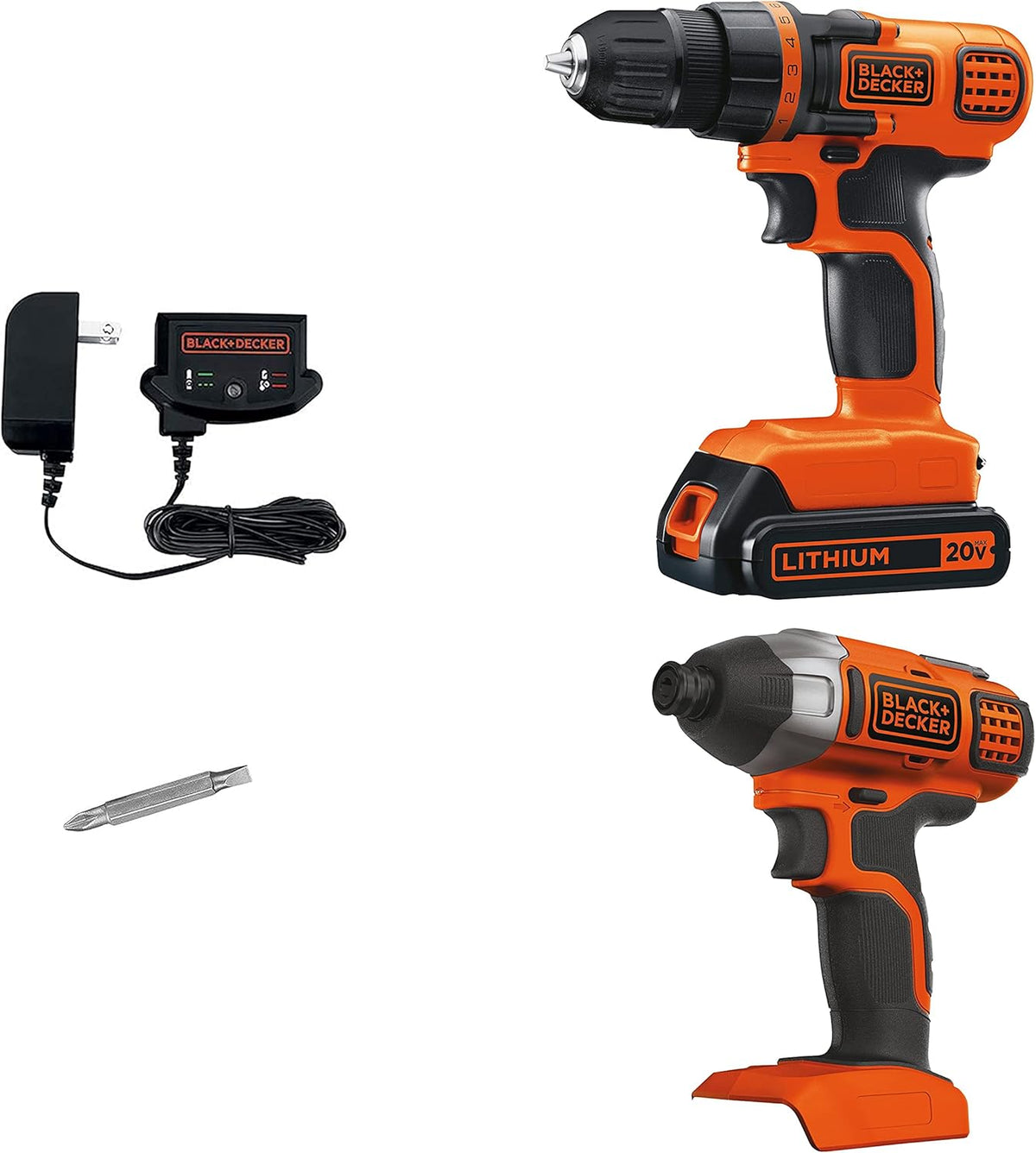 Cordless Drill/Driver + Impact Driver Combo Kit F86844