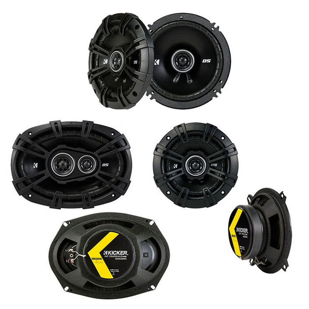 Kicker DS Series Speaker Package for Cadillac DeVille 2000-2005 Q599073