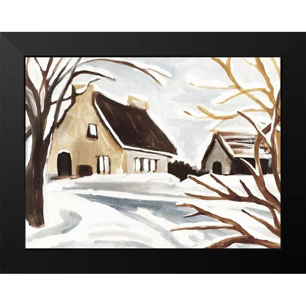 Black Modern Framed Museum Art Print U91777