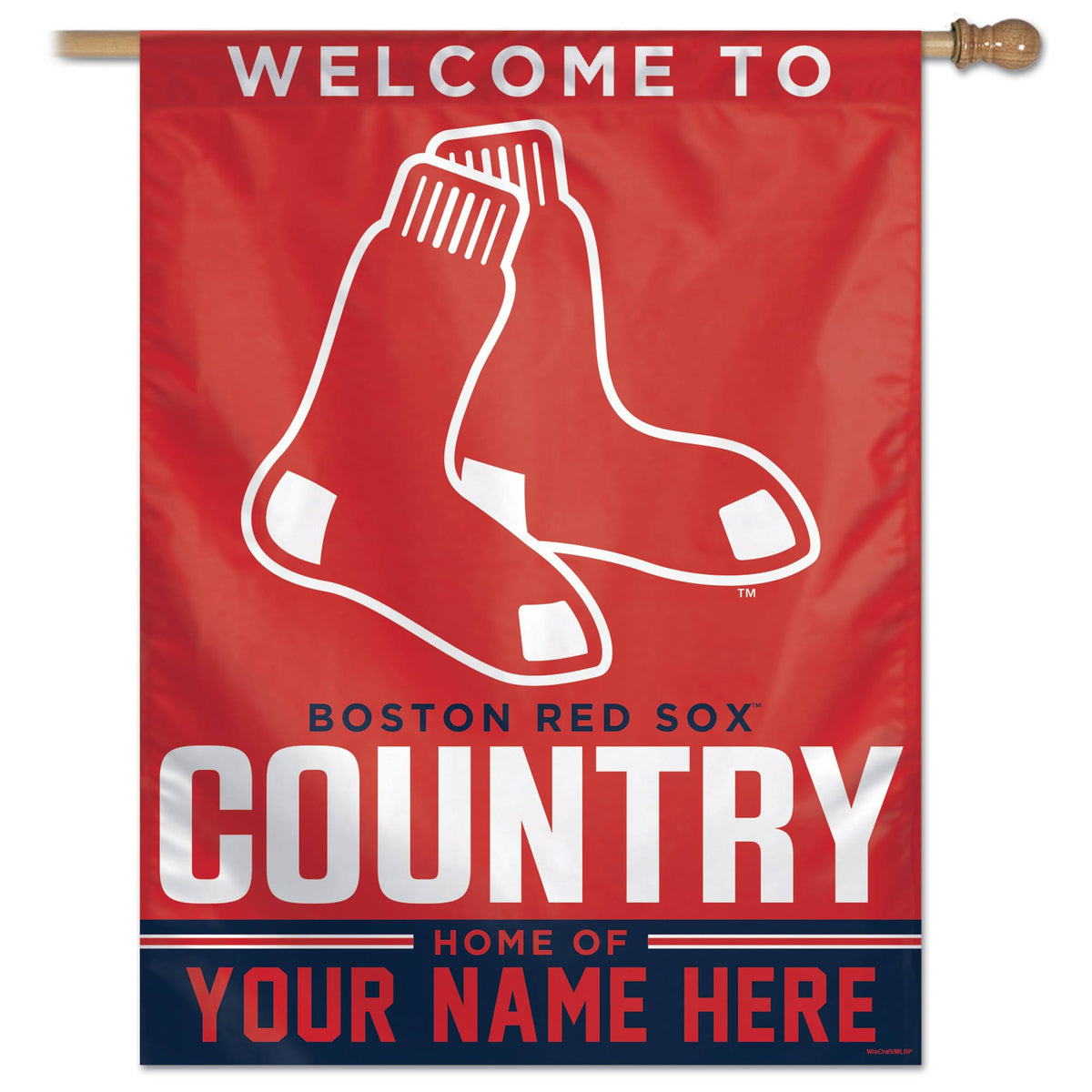 Boston Red Sox 27 x 37 Vertical Banner F9716