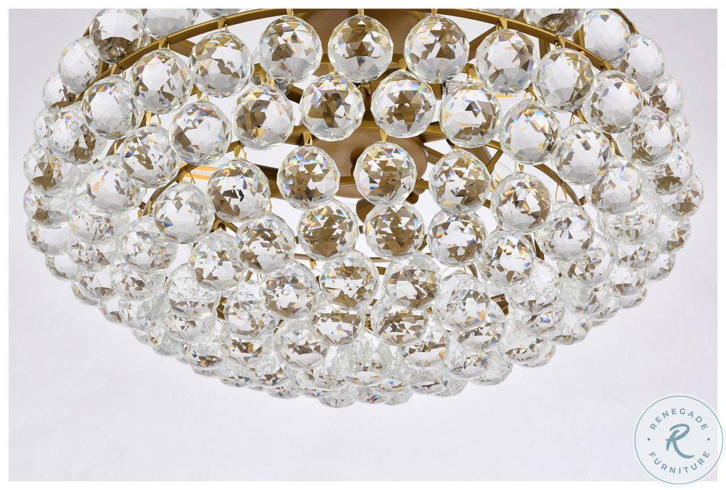 Brass Flush Mount B332