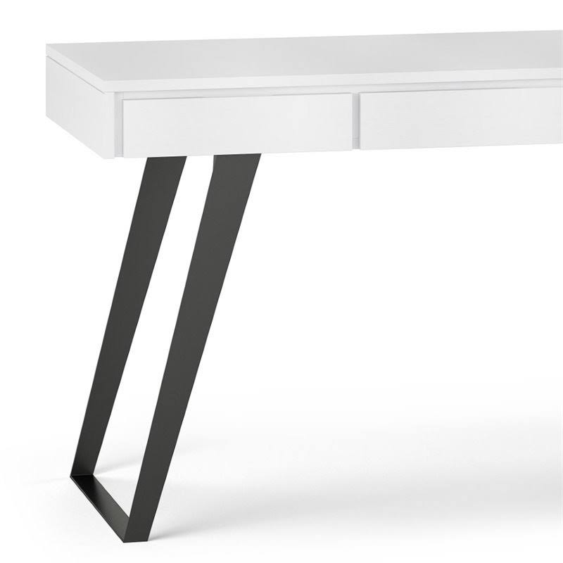 54 inch Wide Solid Acacia Wood Desk A4396