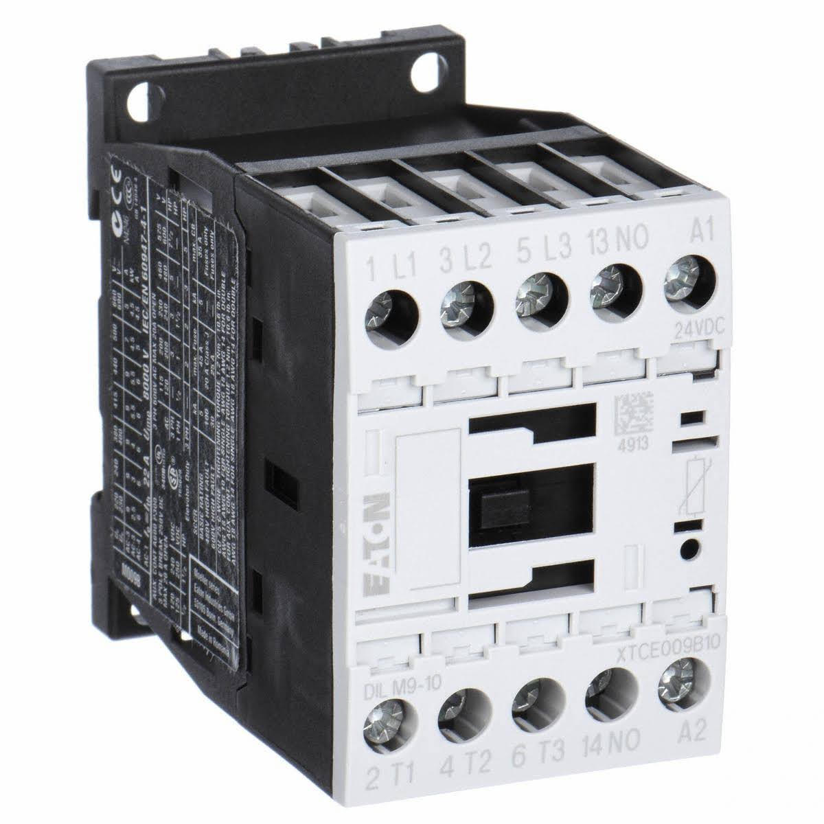 240V AC IEC Magnetic Contactor, 3 Poles, 9 A Full Load Amps-Inductive S806159