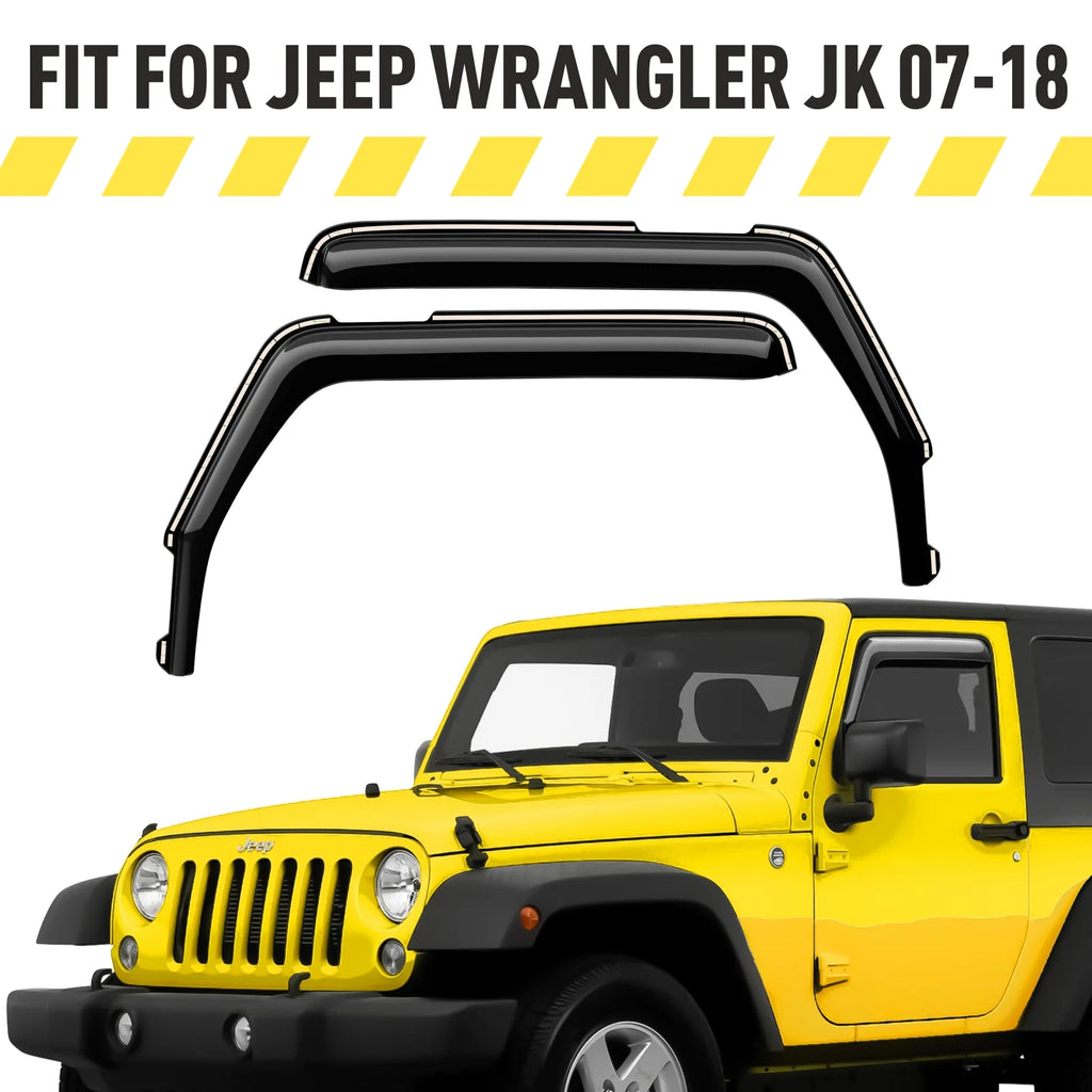 In-Channel Window Deflectors 2pcs G7231