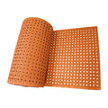 3/8 in x 34 in x 6 ft Red Non-Slip Nitrile Rubber Matting V47773