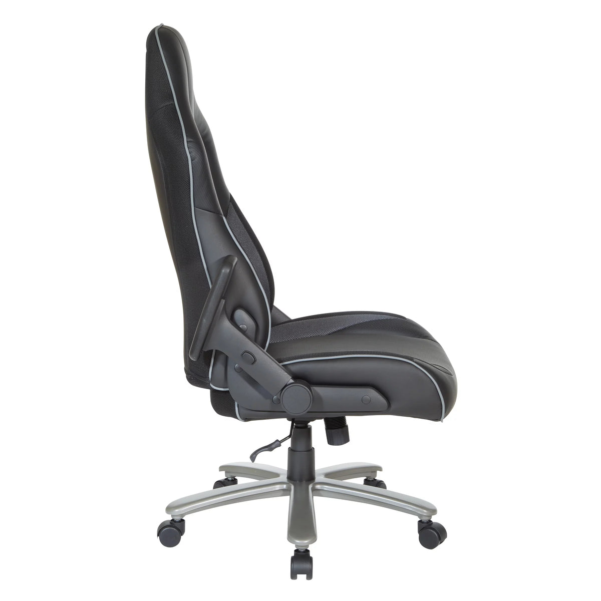 Gray Mesh Gaming Chair J4815