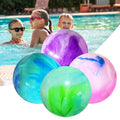 4Pcs 15 Inch Marbleized Bouncy Rubber Playground Sensory Balls G620054