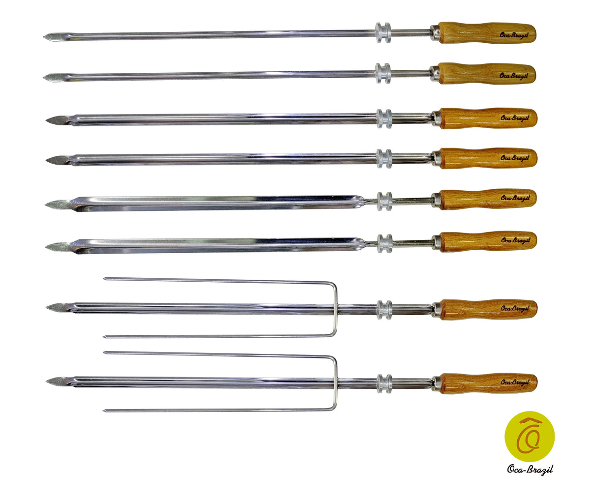Set of 8 Brazilian Skewers W6007