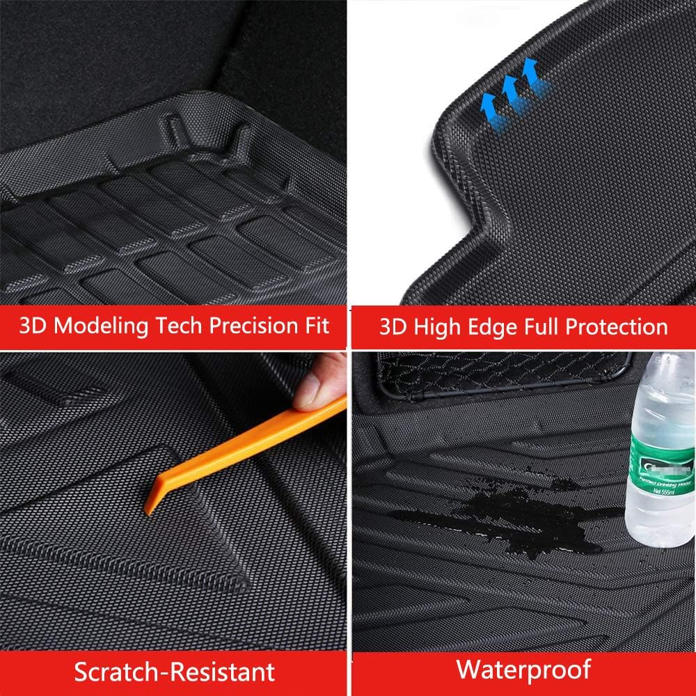 3D Waterproof TPO Cargo Trunk Tray Floor Mats T13819