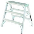 Aluminum Sawhorse Step Ladder V27864