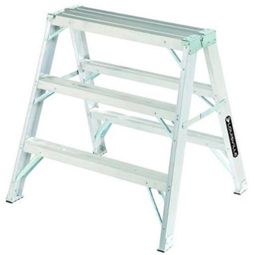 Aluminum Sawhorse Step Ladder V27864